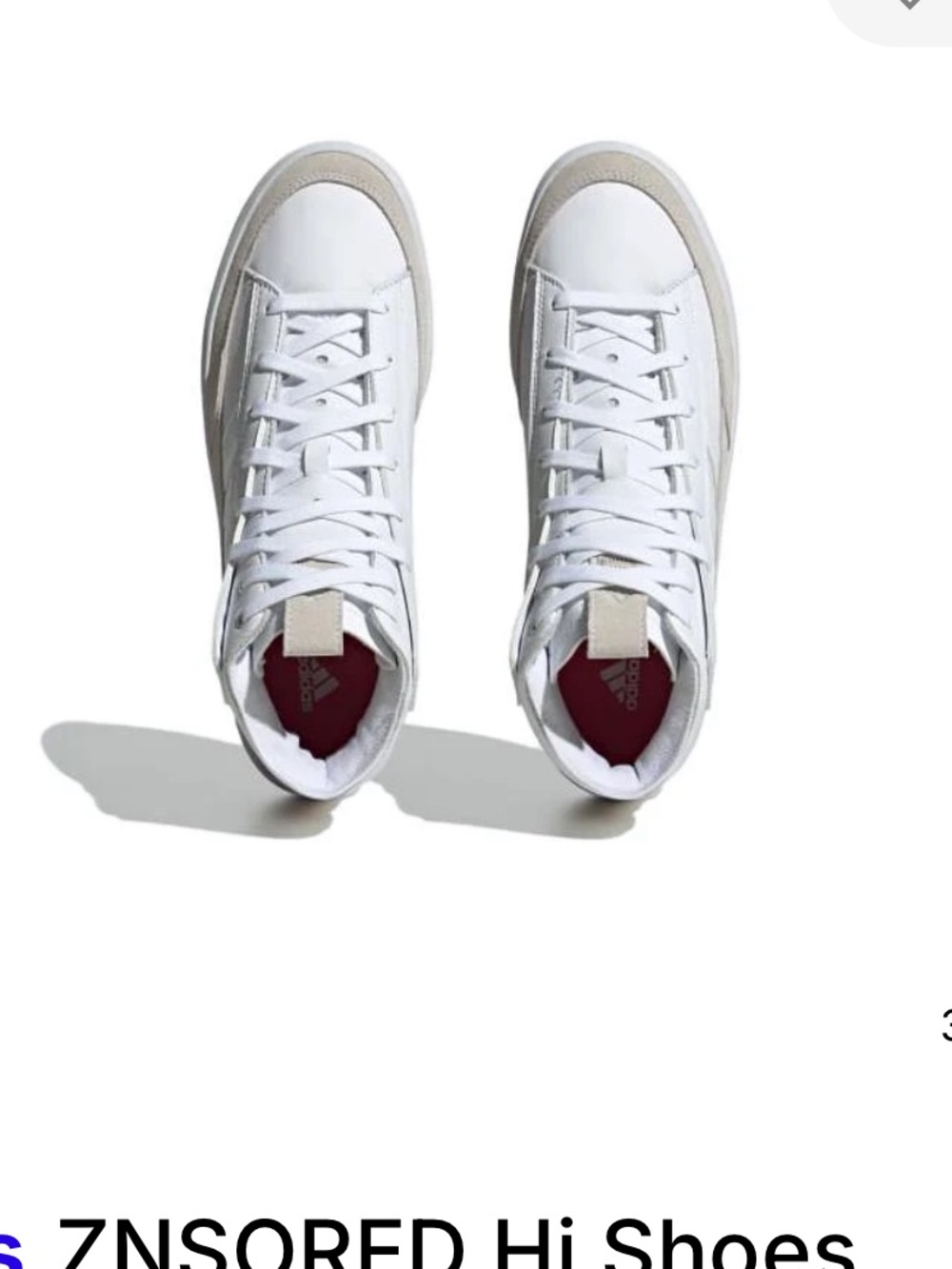 Adidas Znsored High Tops - Picture 3 of 6